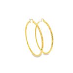 18K Gold Hoop Earrings GE016