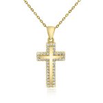 9K Gold Cross Pendant GC0269