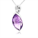 Sterling Silver Amethyst SP040