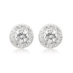9K Gold Stud Earrings GE192