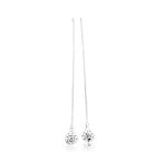 Sterling Silver Drop Earrings SE035