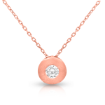 18K Gold Diamond Necklace GPD032