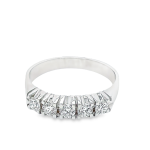 18K Half Eternity Diamond Ring GRD124