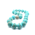 Turquoise Bead Necklace N0161
