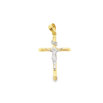 18K Gold Cross Pendant GC1471