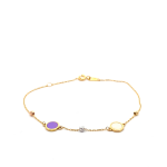18K Gold Bracelet GB252