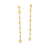 18K Gold Earrings GE258