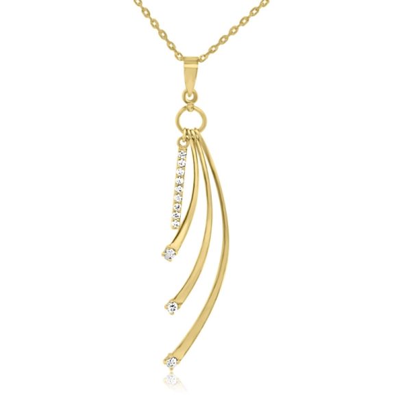 18K Gold Pendant GP182Y