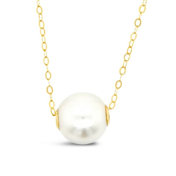 18K Gold Pearl Necklace GP1671
