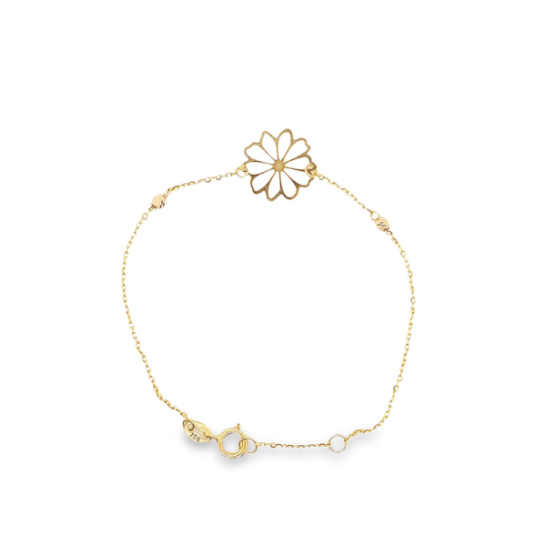 18K Gold Girl's Bracelet GB226