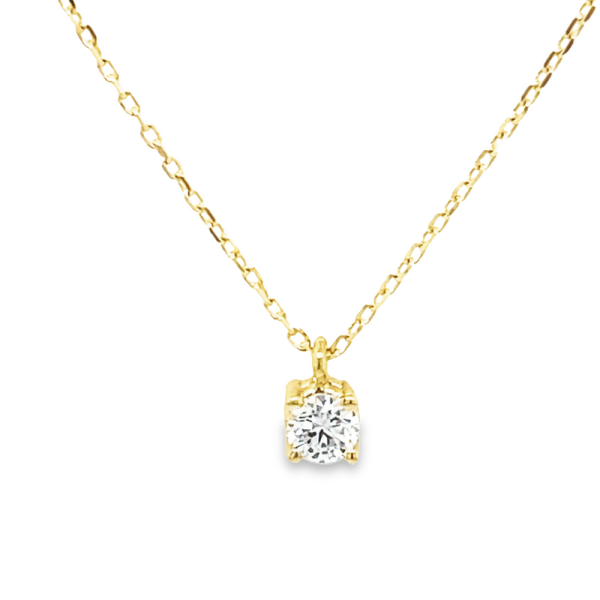 18K Gold Diamond Necklace GPD1811