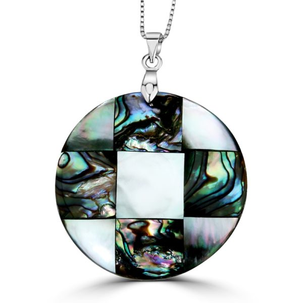 Sterling Silver Shell Pendant SP0221