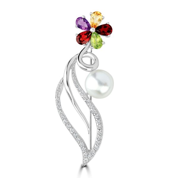 Sterling Silver Brooch SBR006