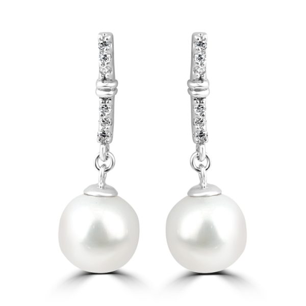 Sterling Silver Drop Earrings SE052