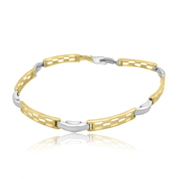 9K Gold Men's Bracelet GB025