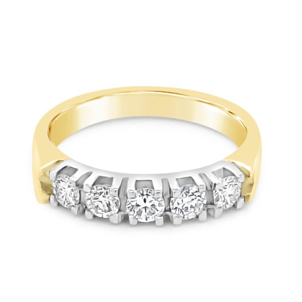 18K Gold Eternity Diamond Ring GRD0451