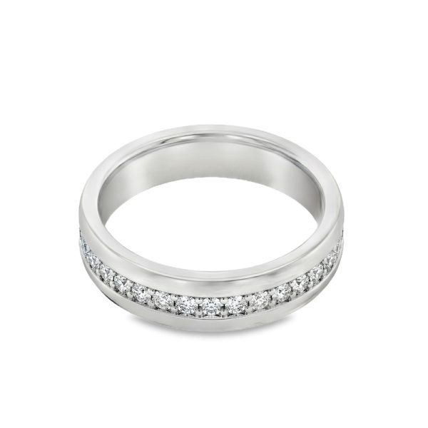 Luminous Full Eternity Diamond Ring | 18K Gold GRD064