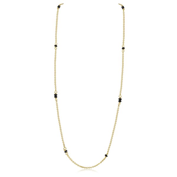 18K Gold Diamond Necklace GP098