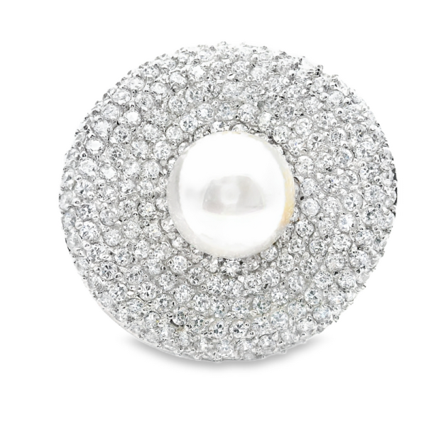 Sterling Silver Coctail Ring SR121