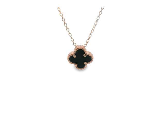 Clover Silver Necklace SN037