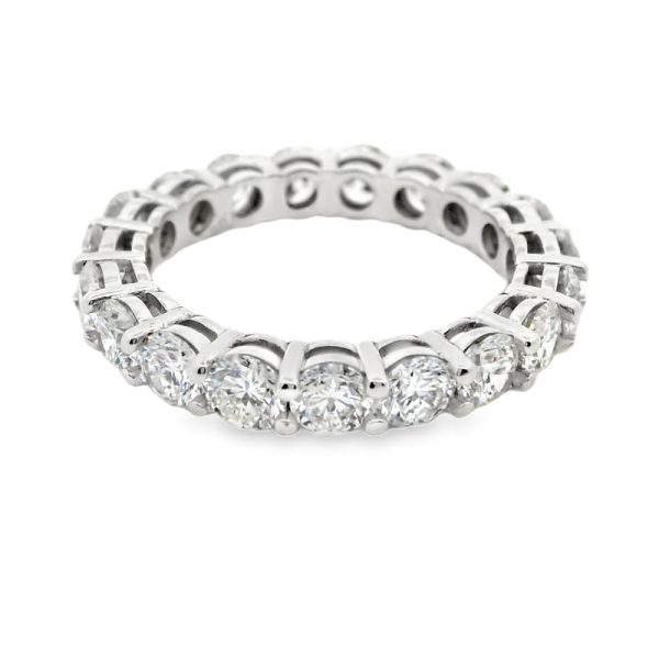 18K Gold Eternity Diamond Ring GRD028