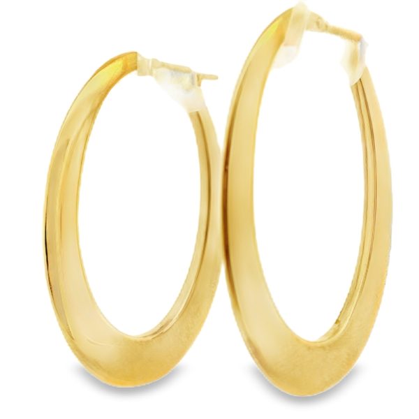 18K Gold Dangling Earrings GE016