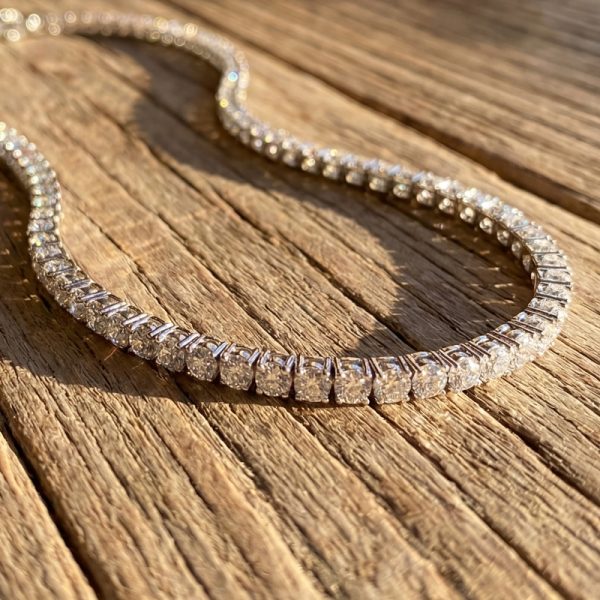 Exquisite 4.41 Carats Diamond Necklace | 18K Gold GPD171