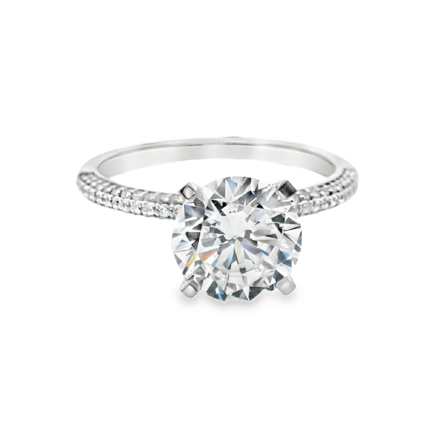 18K Gold Engagement Ring 177