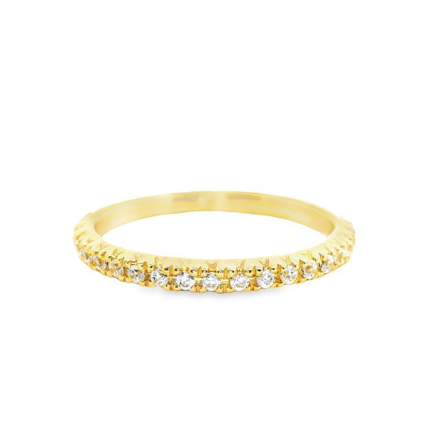 9K Gold Eternity Ring GR171