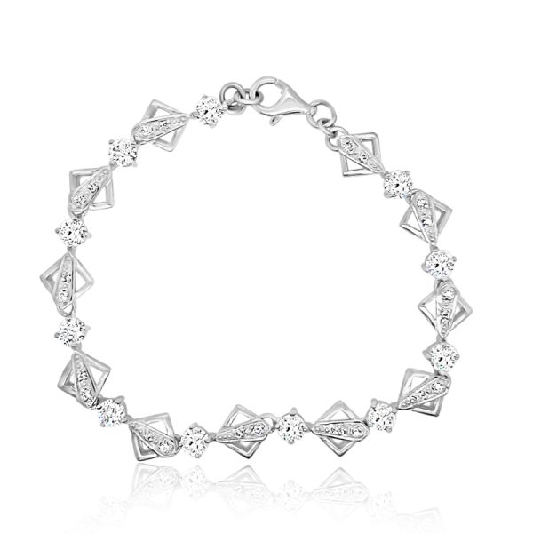Sterling Silver Bracelet SB044