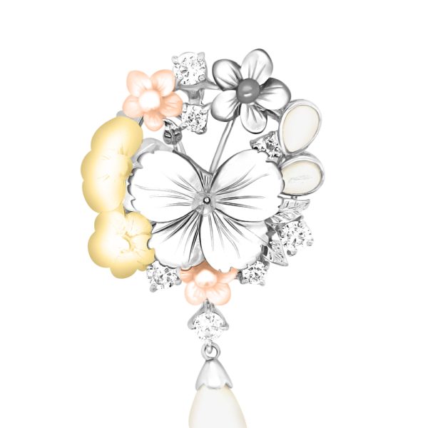 Sterling Silver Brooch SBR012