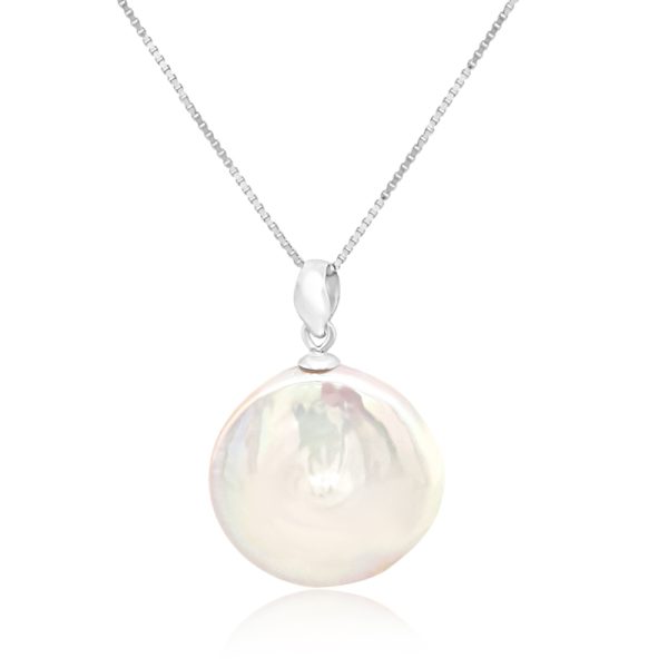 Sterling Silver Pearl Pendant SP135
