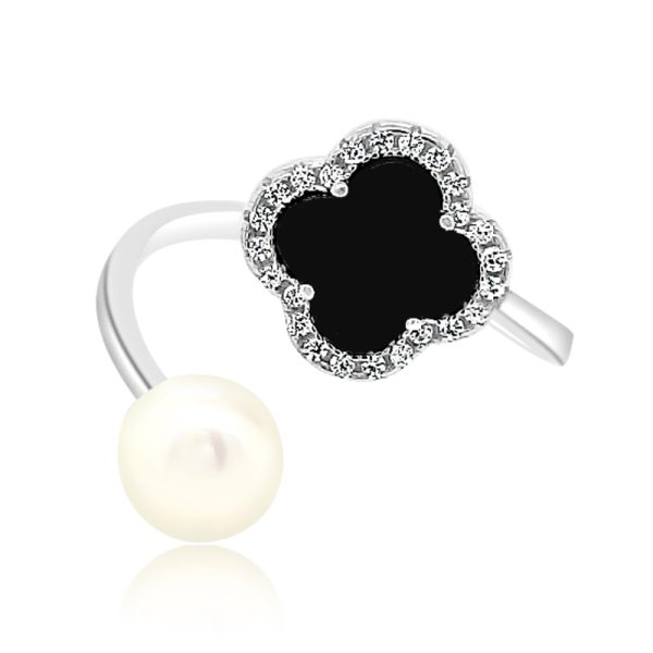 Sterling Silver Pearl Ring SR079B