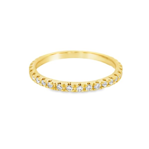 Timeless Full Eternity Band with Diamonds in 18K GRD001