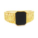 9K Gold Men's Ring GR142