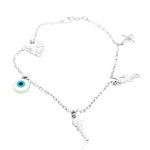 18K Gold Charm Bracelet GB005