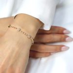 18K Gold Diamond Bracelet GBD026