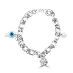 Sterling Silver Bracelet SB042