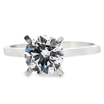 18K Gold Lab Grown Diamond Engagement Ring GRS251LGI