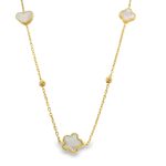 18K Gold Charm Necklace GP030