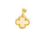 9K Gold Clover Pendant GP035