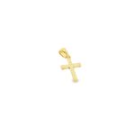 9K Gold Cross Pendant GC011