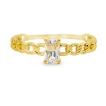18K Gold Ring GR024