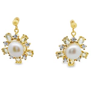 Sterling Silver Dangle Earrings SE014
