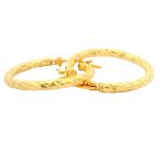 18K Gold Hoop Earrings GE050