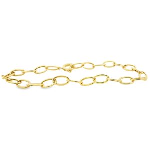 9K Gold Link Bracelet GB039