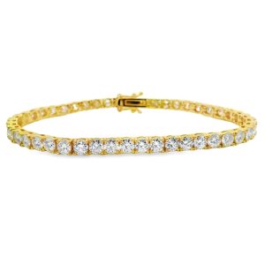 Sterling Silver 925 Moisanites Tennis Bracelet