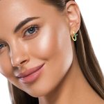 Sterling Silver Hoop Earrings SE2241